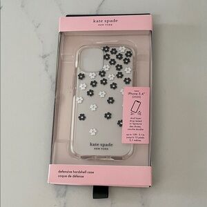 kate spade Black and White Floral Phone Case